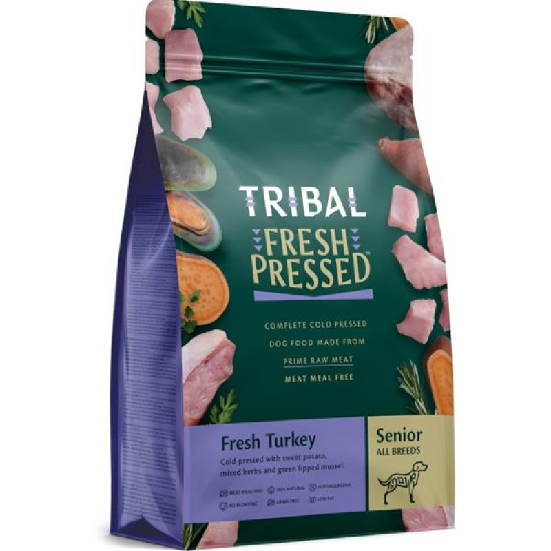 TRIBAL Senior/Light Turkey 12kg