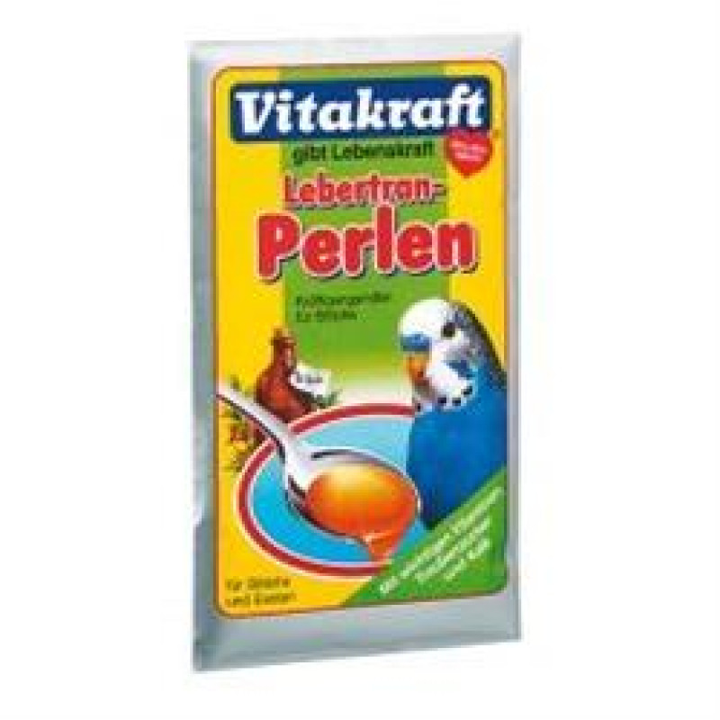 Vitakraft Lebertran Perlen - andulka 20 g