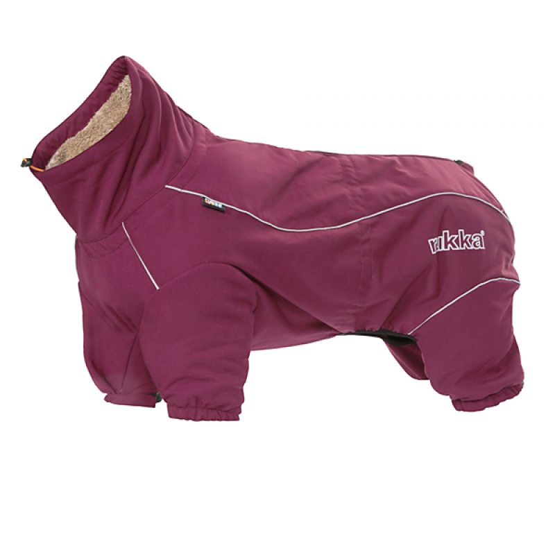 Rukka Thermal Overall Short Legs zimní obleček krátkonohý vínový 45