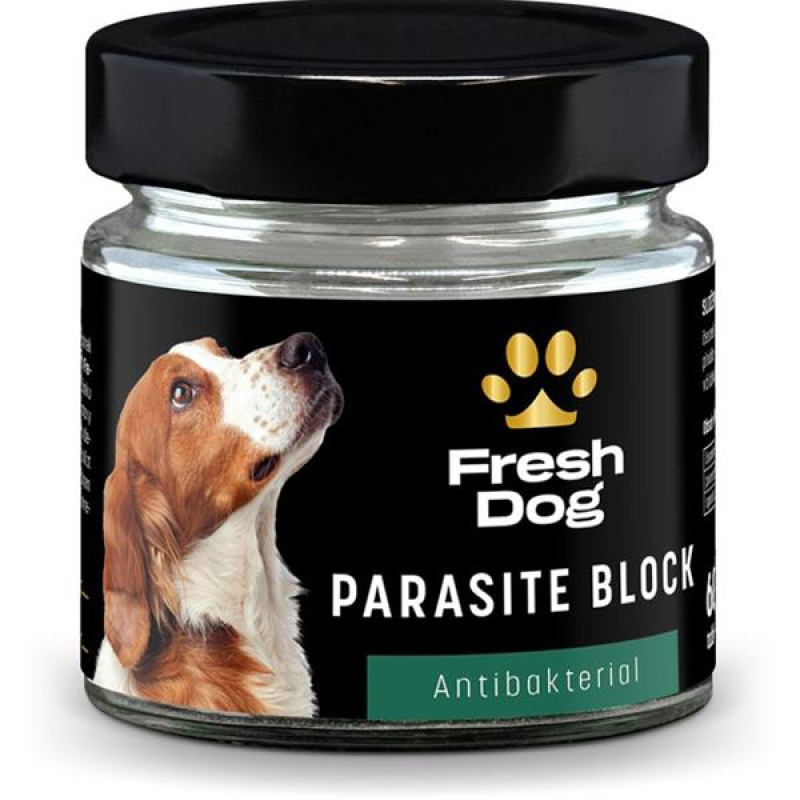 FRESH DOG Antibakterial - PARASITE BLOCK 180 tbl 