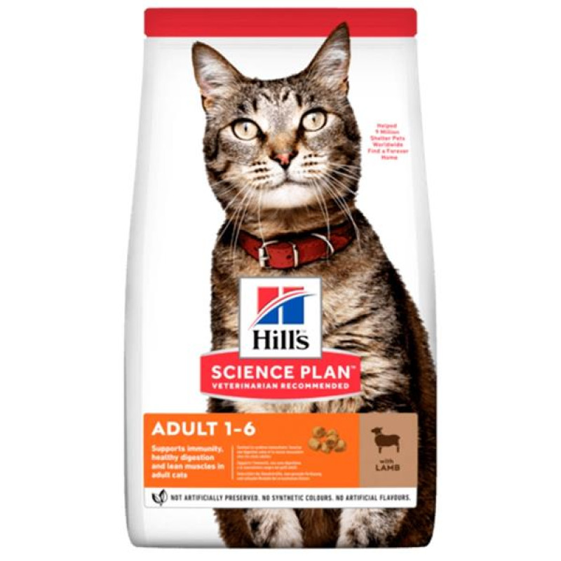 Hill's Science Plan Feline  Adult Lamb & Rice 3 kg