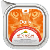 Almo Nature Daily Menu cat van. hovězí 100g