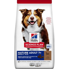 Hill's Science Plan Canine Mature 7+ Medium Lamb & Rice Dry 14 kg