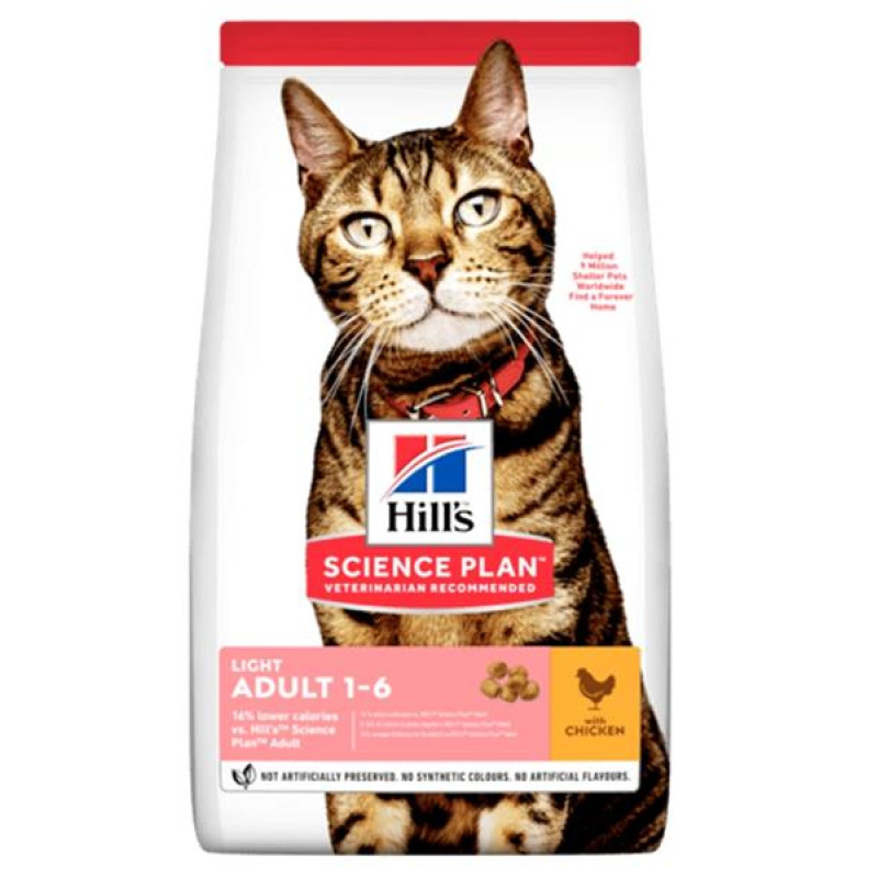 Hill's Science Plan Feline  Adult Light  Chicken 1,5 kg