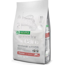 Nature's Protection Superior Care Dog Dry White Dogs Starter Grain Free Salmon 1,5 kg 