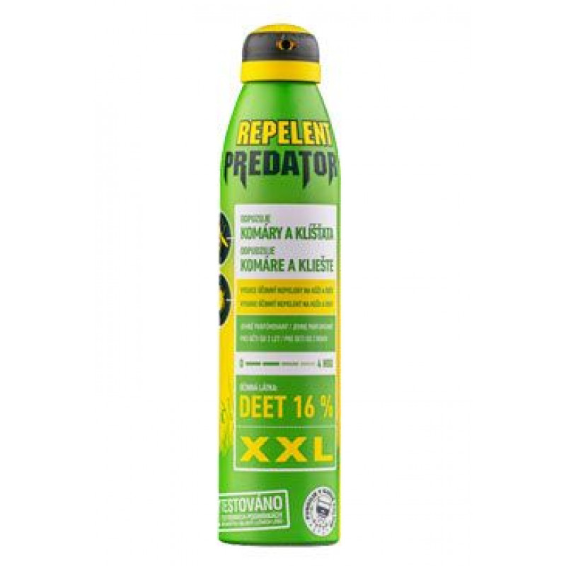 PREDATOR repelent spray XXL 300ml 16%DEET