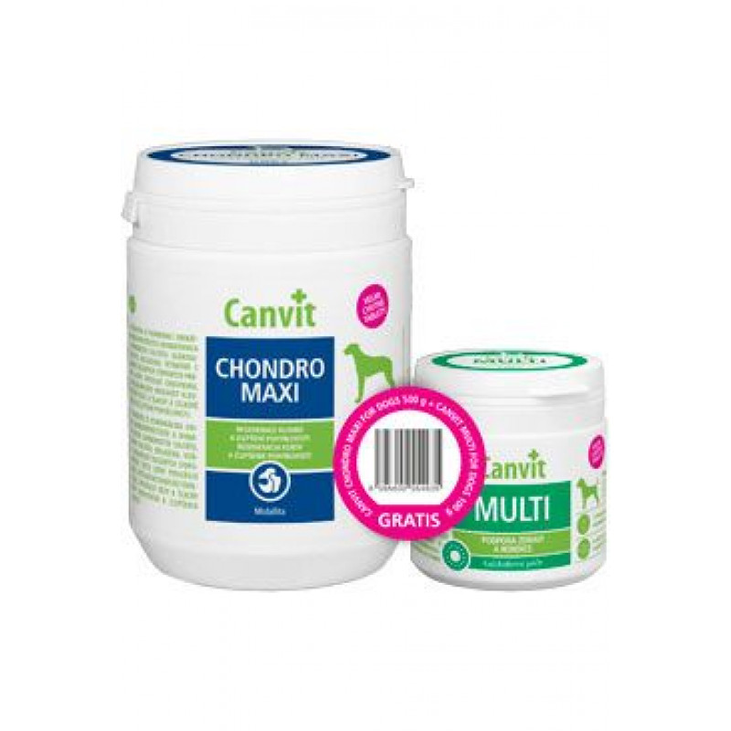 Canvit Chondro Maxi 500g + Canvit Multi 100g