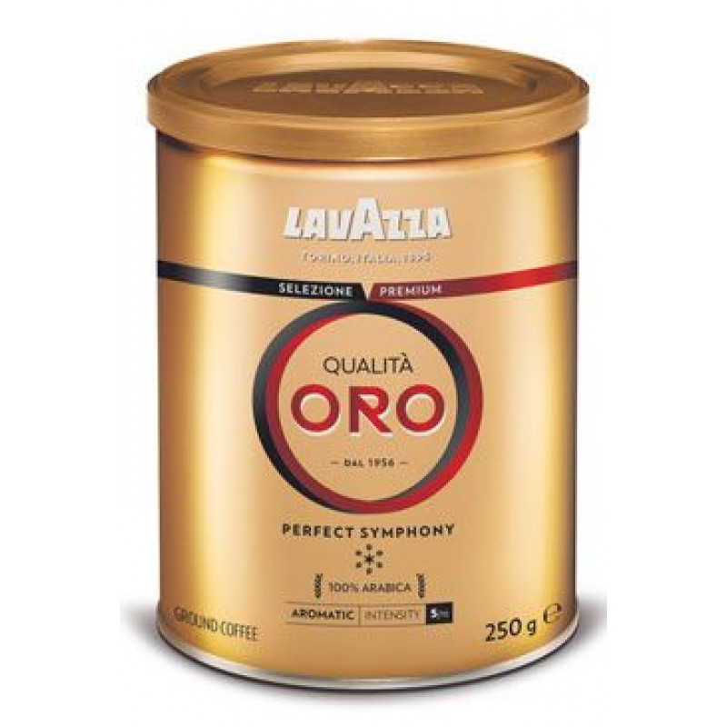 Káva Lavazza Qualita Oro v dóze 250g mletá