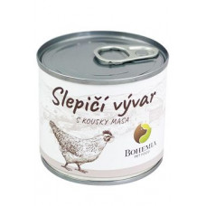 BOHEMIA Vývar Slepičí s kousky masa 140ml