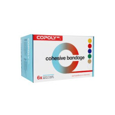 Obinadlo elast. CoPoly 10cm x 4,5m MIX  6ks