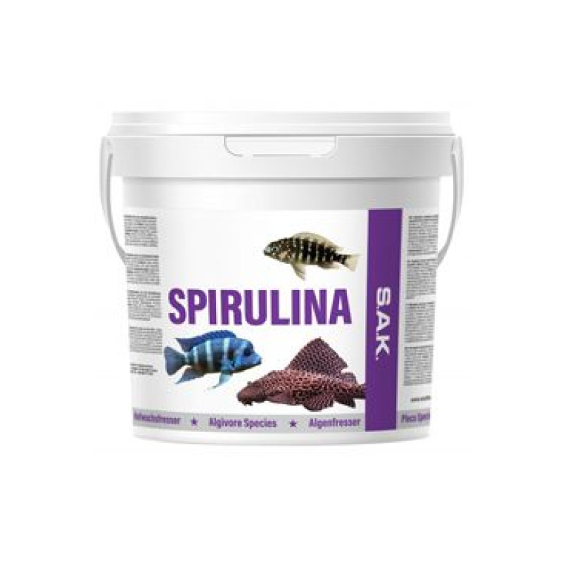 S.A.K. Spirulina 1500 g (3400 ml) velikost 00