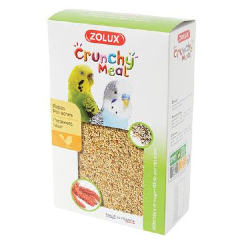 Krmivo pro ptáky CRUNCHY MEAL Parakeet 800g Zolux