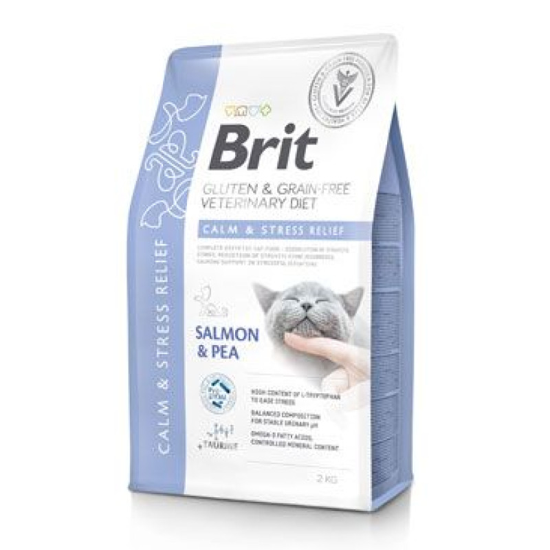 Brit VD Cat GF Care Calm&Stress Relief 2kg