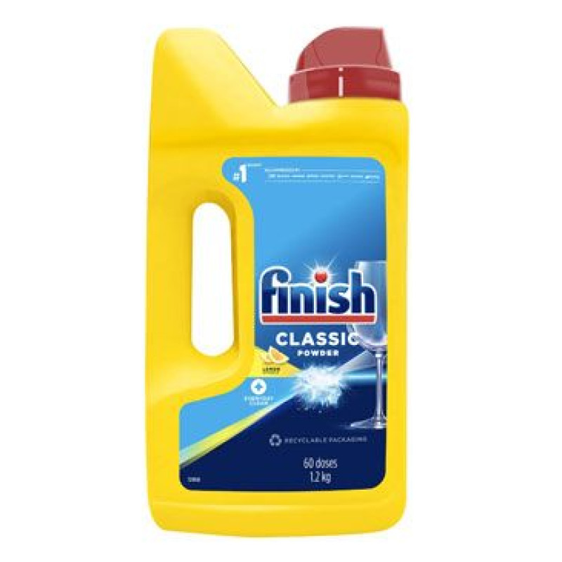 Prášek do myčky FINISH Classic Powder lemon 1,2kg