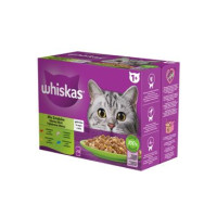 Whiskas kaps. Core Mix.výběr želé 12x85g