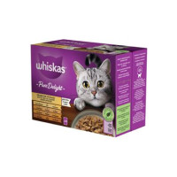 Whiskas kaps. Pure Delight drůb.výb.žel. 12x85g