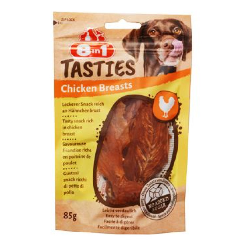 Pochoutka 8in1 Tasties Chicken Breasts 85g