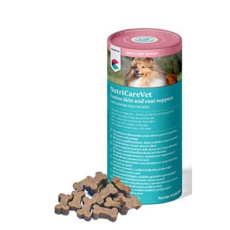 NutriCareVet Skin&Coat supp. Canine CHEW 60tbl CVET