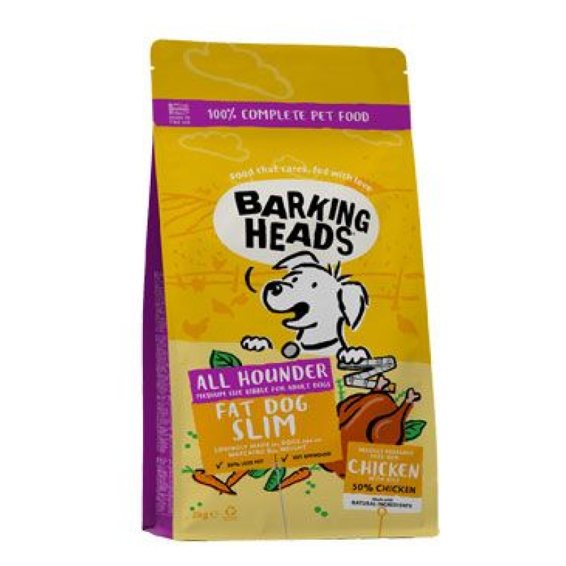 BARKING HEADS All Hounder Fat Dog Slim Chick 2kg