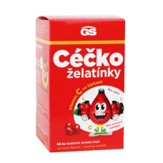 GS Céčko želatinky bez cukru VEGANSKÉ 50ks