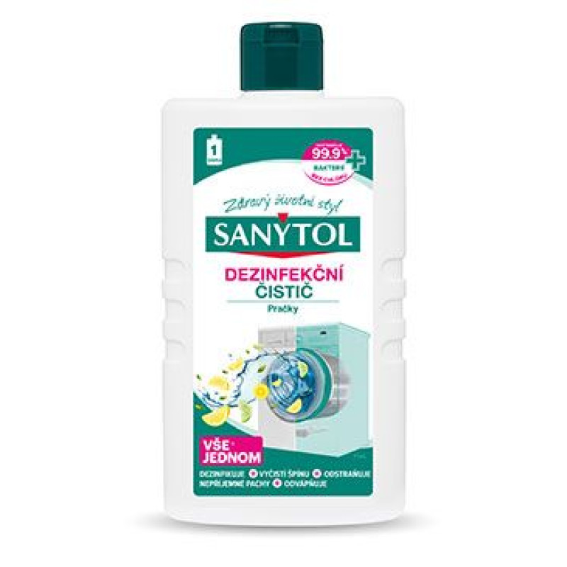 SANYTOL čistič pračky dezinfekce 240ml