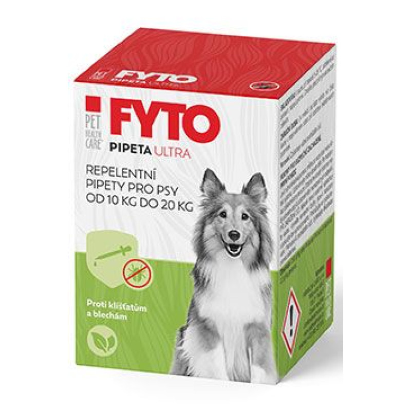 FYTO pipeta ULTRA pro psy 10-20kg 3x10ml PHC