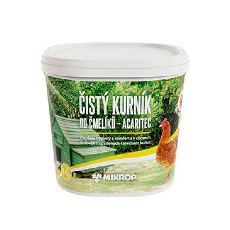 Mikrop Čistý kurník od čmelíků - Acaritec 1kg