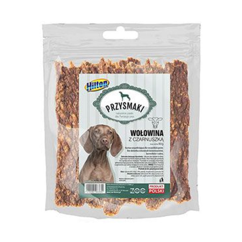 Pochoutka Hovězí plátky s černým kmínem 80g