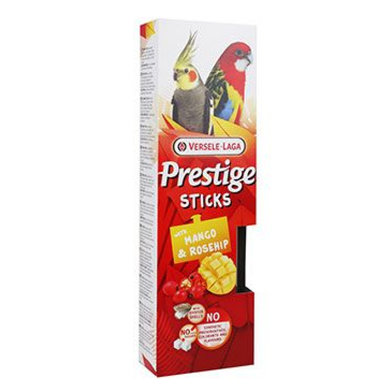 VL Prestige Sticks pro papoušky Mango&Rosehip 2x70g