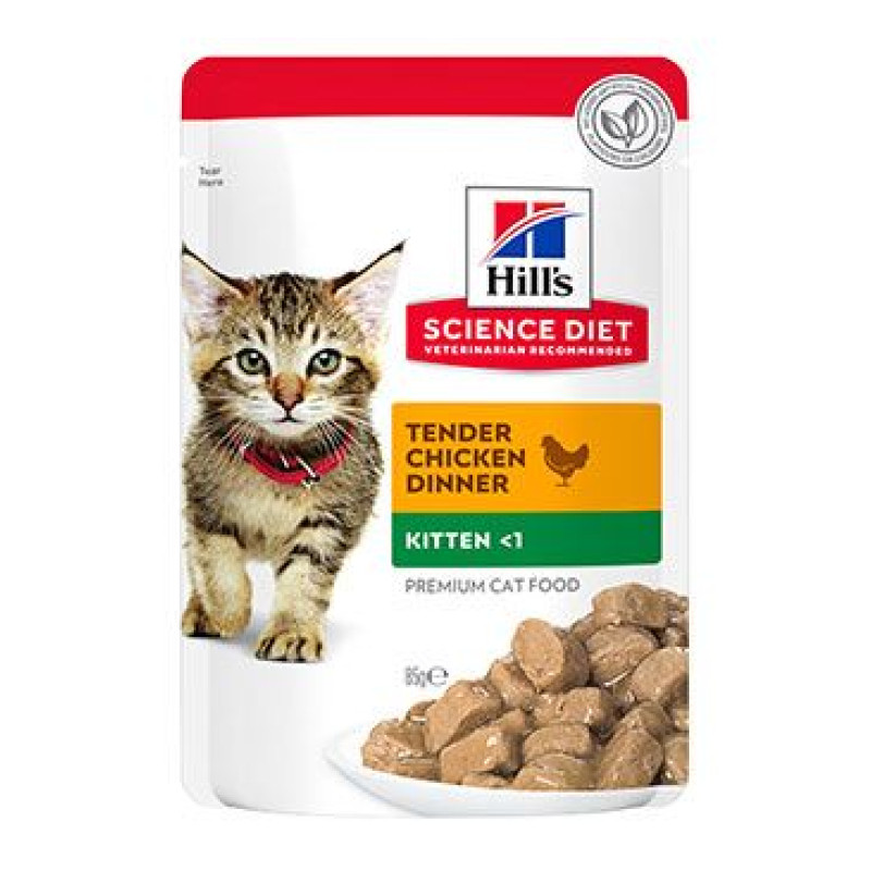 Hill's Fel. SP Kitten Chicken kapsa 12x85g