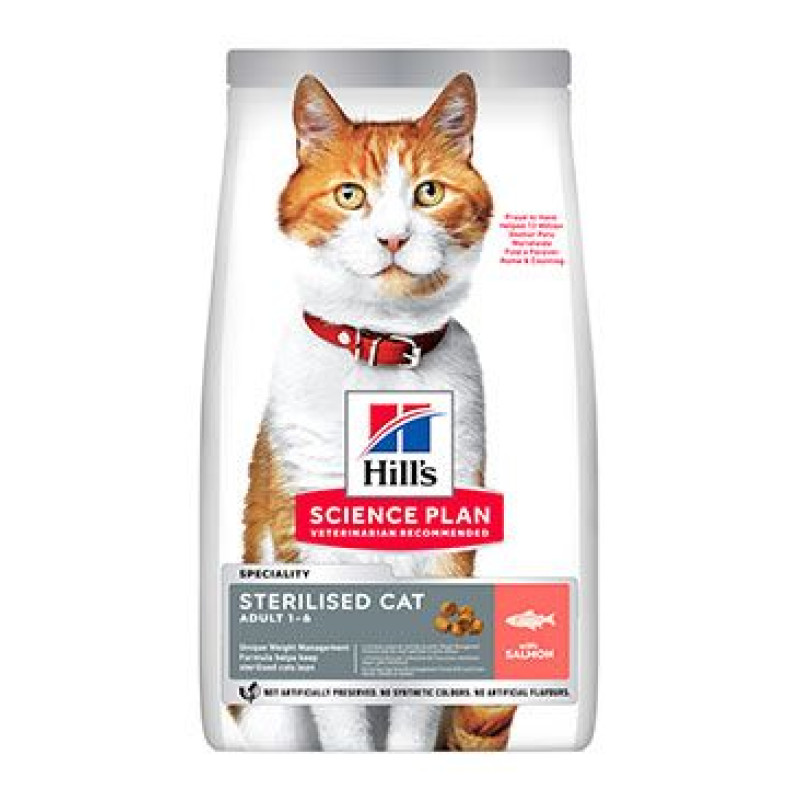 Hill's Fel. SP Adult Sterilised Cat Salmon 1,5kg