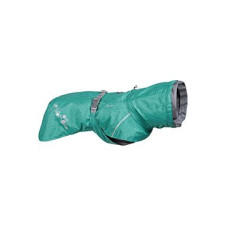 Obleček Hurtta Monsoon coat II ECO paví zeleň 28