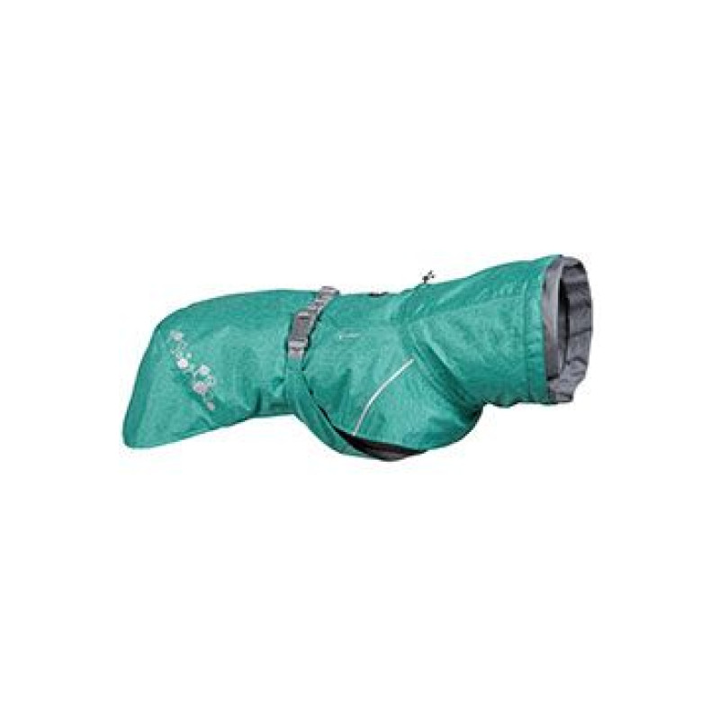 Obleček Hurtta Monsoon coat II ECO paví zeleň 65