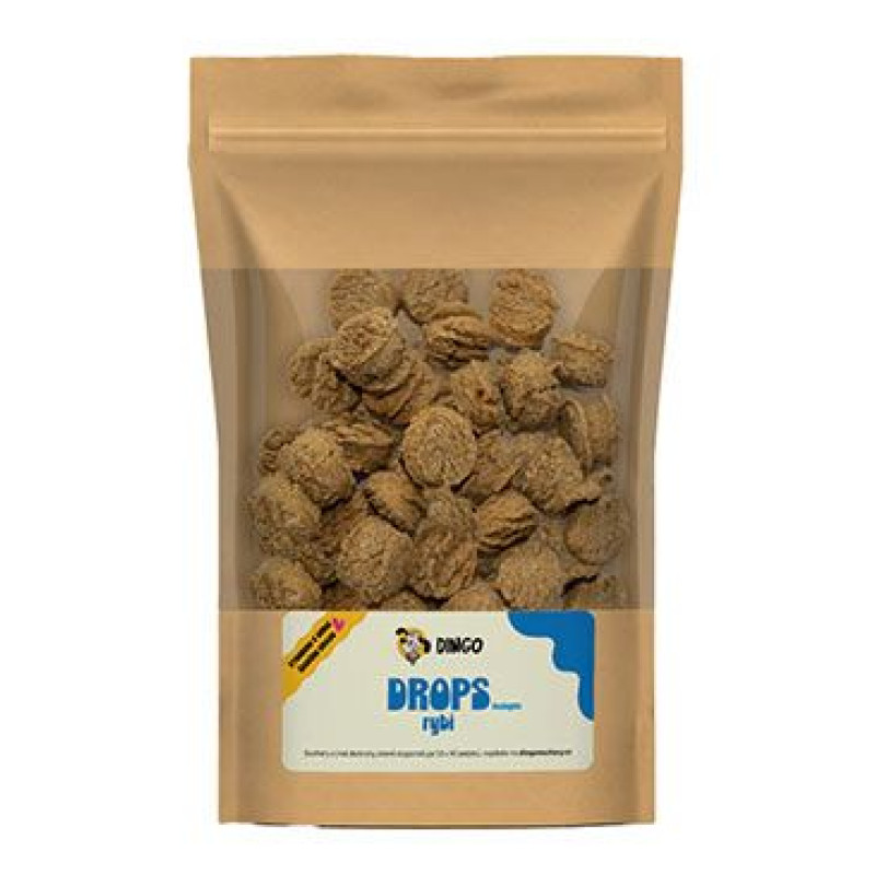 DINGO drops rybí bezlepkové 250g