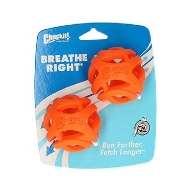 Hračka pes Chuckit Breathe Right Fetch Ball Medium 2ks