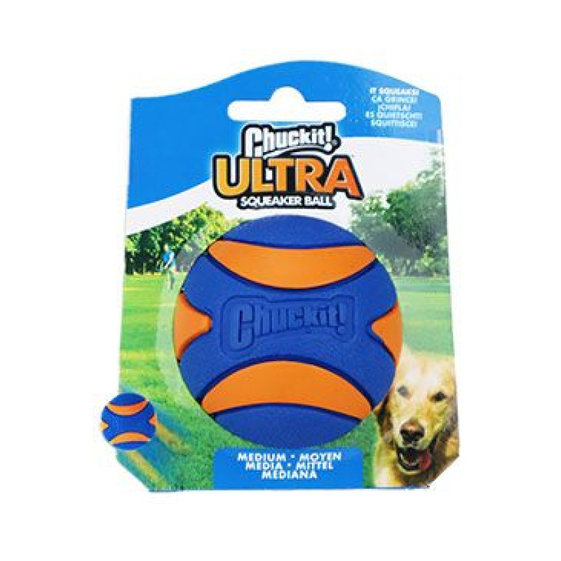 Hračka pes Chuckit Ultra Squeaker Ball M 6cm