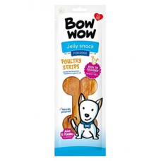 Bow wow poch. Drůbeží stripsy 60g