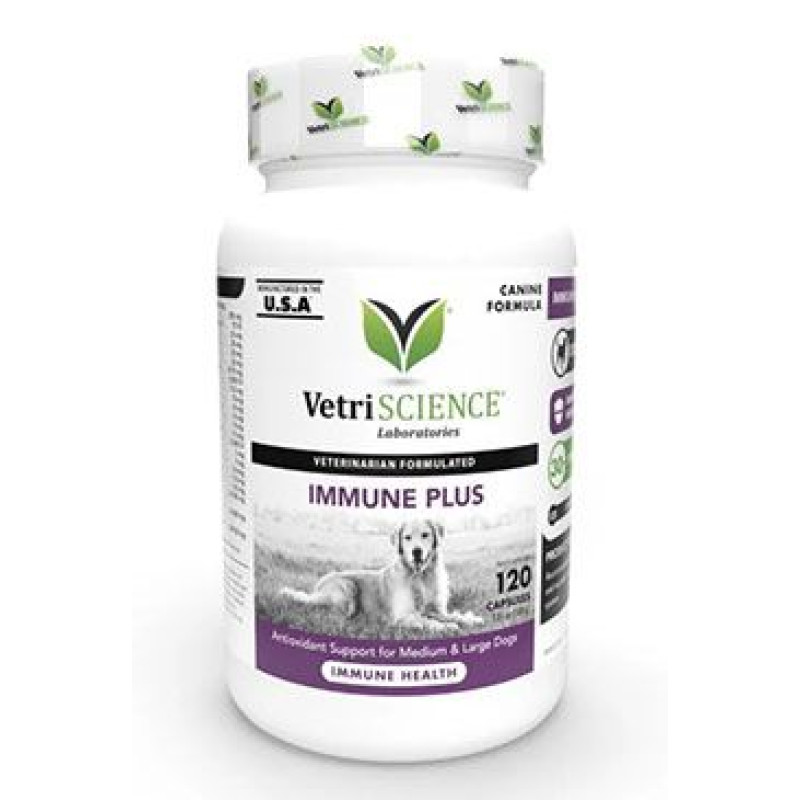 VetriScience Immune Plus 120cps