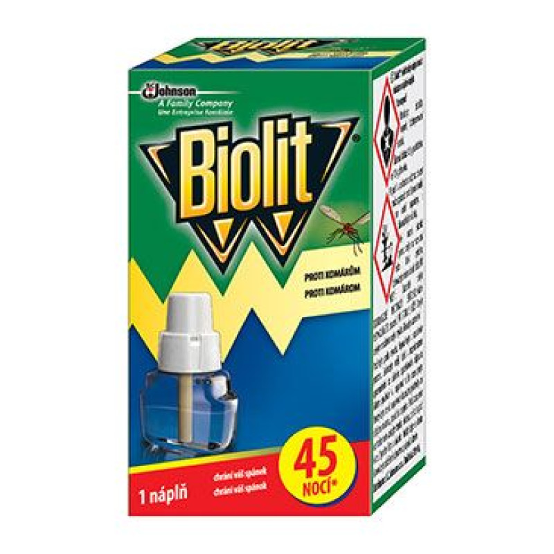 Biolit elektr. odp. tek.NN proti komárům 45nocí 27ml