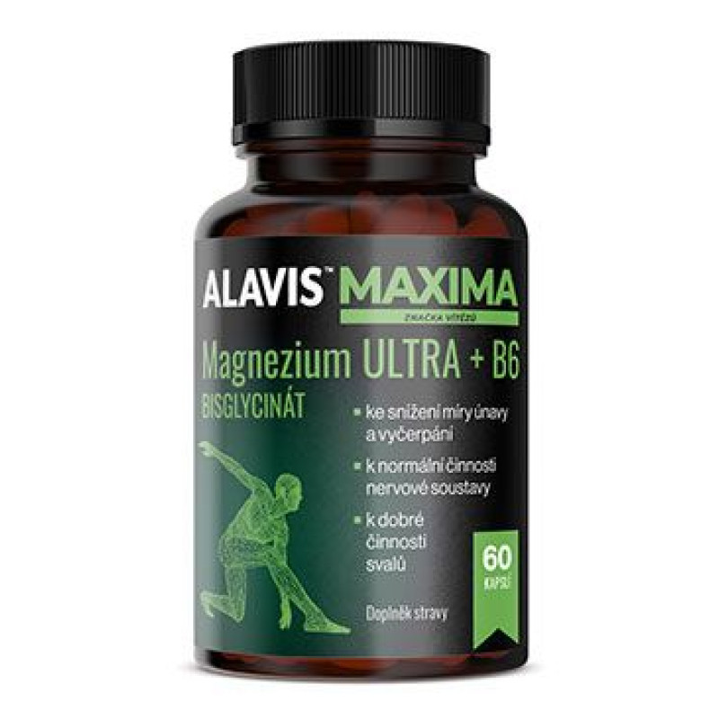 Alavis MAXIMA Magnezium ULTRA+B6 60cps