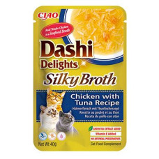 Churu Cat Dashi Delights Silky Broth Chicken&Tuna 40g