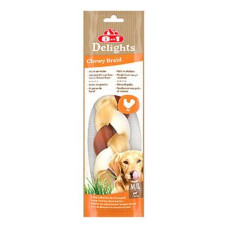 Pochoutka 8in1 Delights Chewy Braid M/L 80g