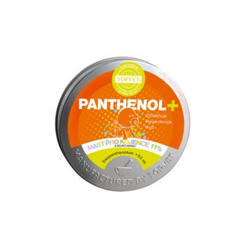 Panthenol+ mast pro kojence TOPVET 11% 50ml