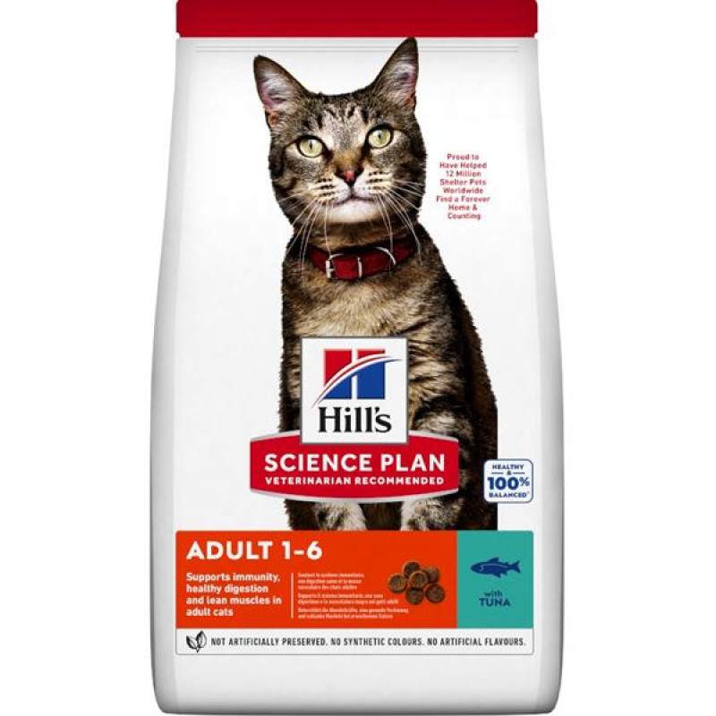 Hill's Science Plan Feline Adult Tuna Dry 10 kg