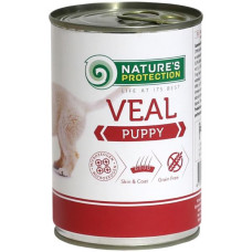 Nature's Protection Dog konz.Puppy telecí 400 g