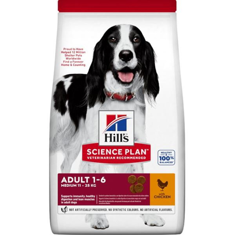 Hill's Science Plan Canine Adult Chicken Dry 14 kg