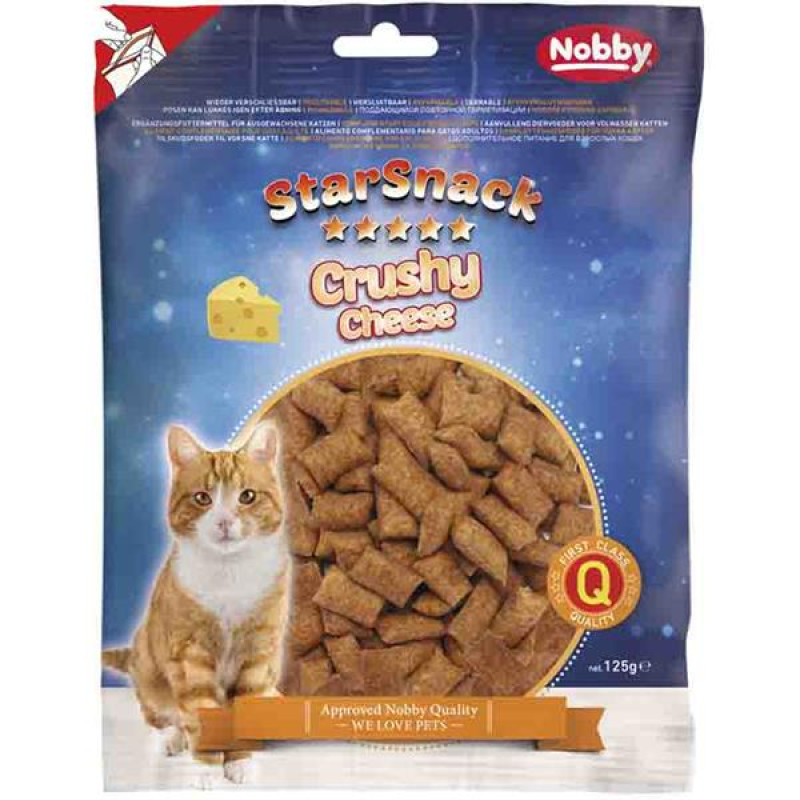 Nobby pamlsek - StarSnack cat Crushy Cheese bag; 125 g 