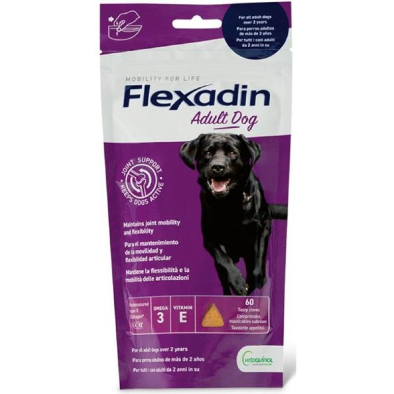 Flexadin Adult Dog žvýkací 60tbl