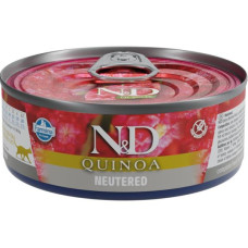 N&D QUINOA Cat konz. Pork Neutered 80 g