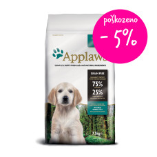 Applaws granule Dog Puppy Small & Medium Breed Kuře 7,5kg - poškozené balení